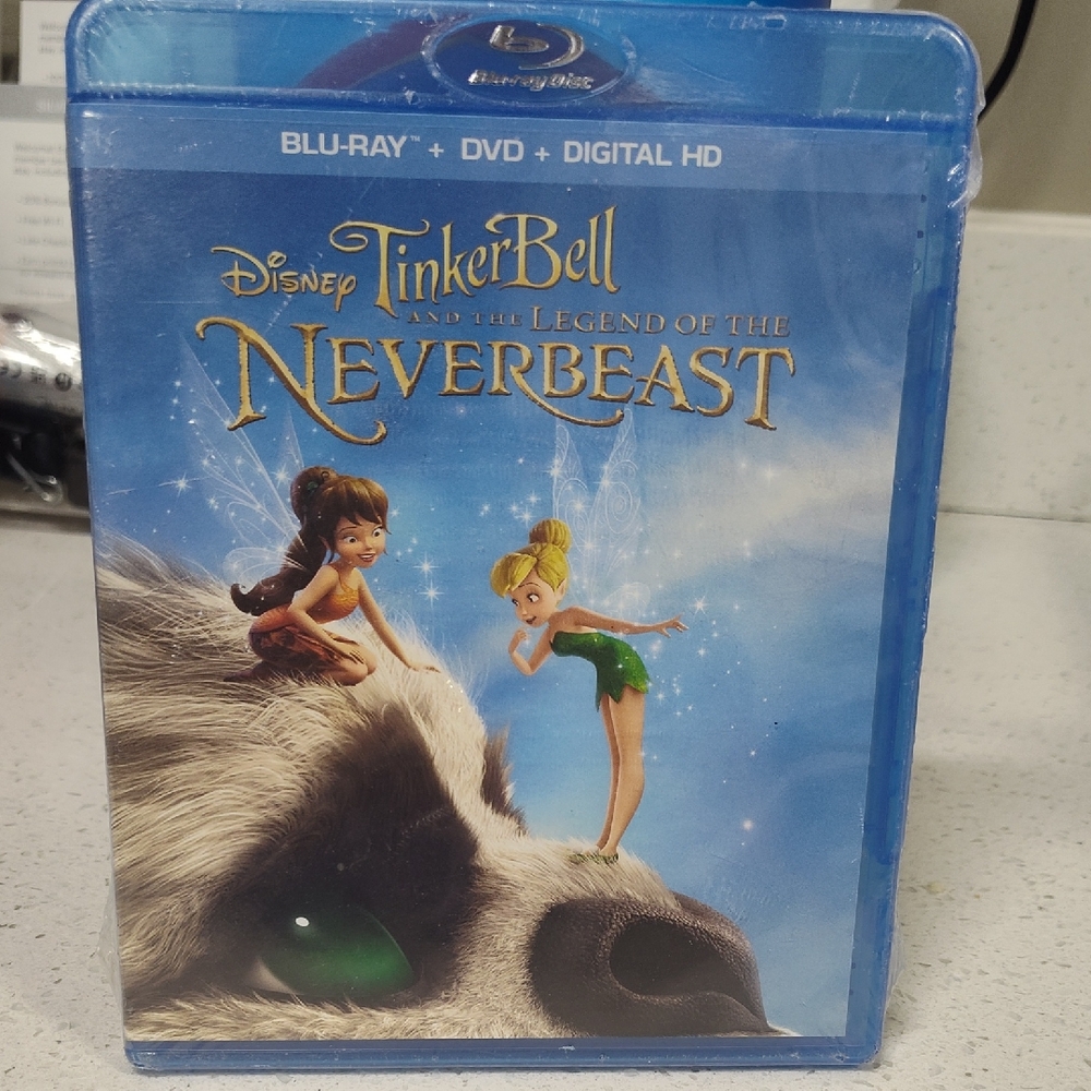 Disney Tinker Bell and the Legend of the NeverBeast Blu-ray Case - Blue